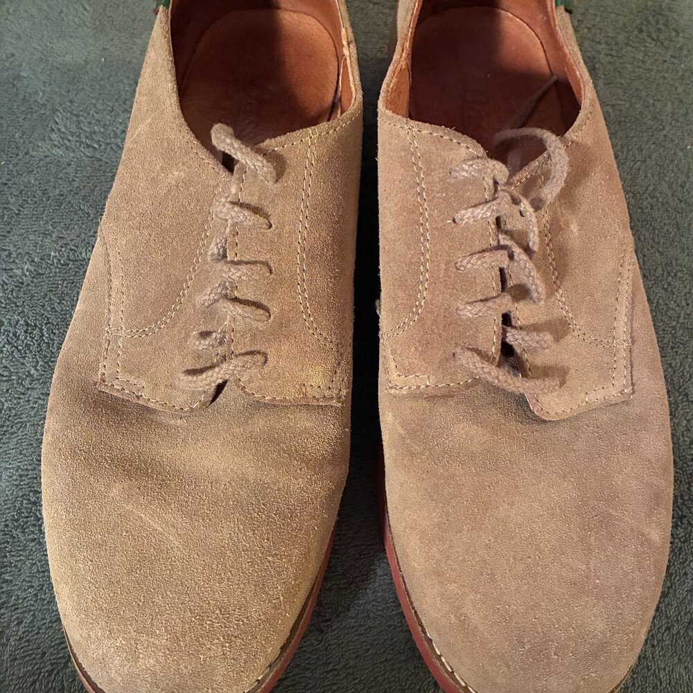 BASS Men's Tan / Brown / Suede Leather Pasadena Buck Shoes, Size 9 M
